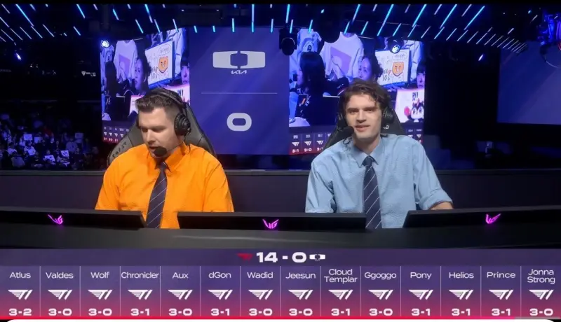 开云App-LCK直播流预测T1对战DK：全员预测T1取胜，半数预测T1 3-0