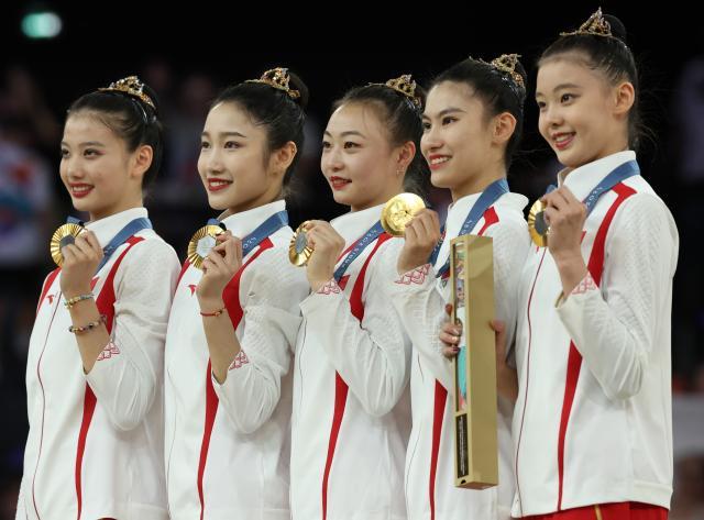 开云下载-中国艺术体操夺奥运会首金 打破欧洲垄断惊艳巴黎